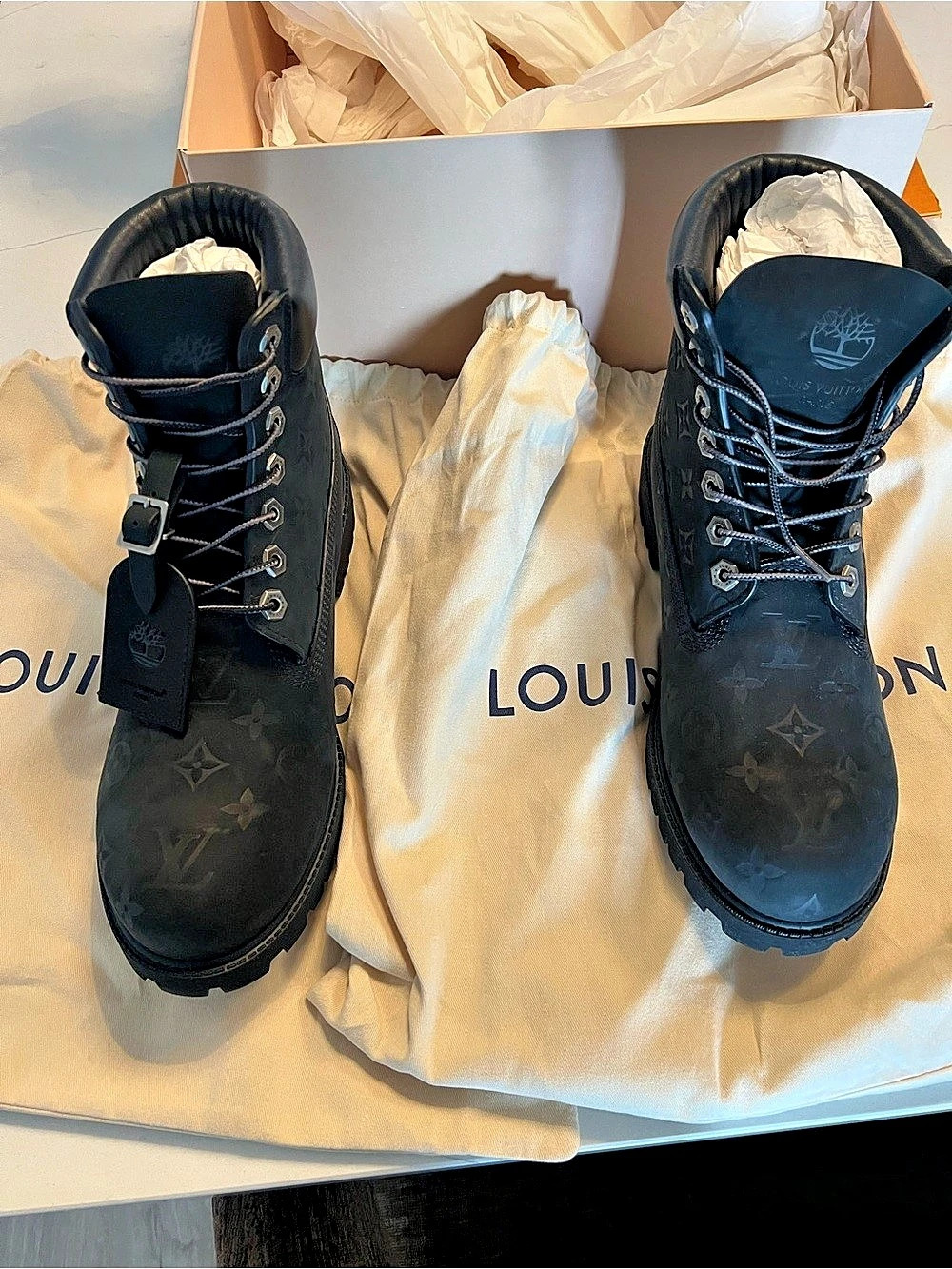 Limited Edition Louis Vuitton x Timberland Collab